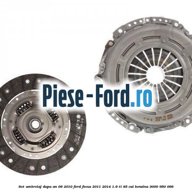 Set ambreiaj dupa an 06/2010 Ford Focus 2011-2014 1.6 Ti 85 cai